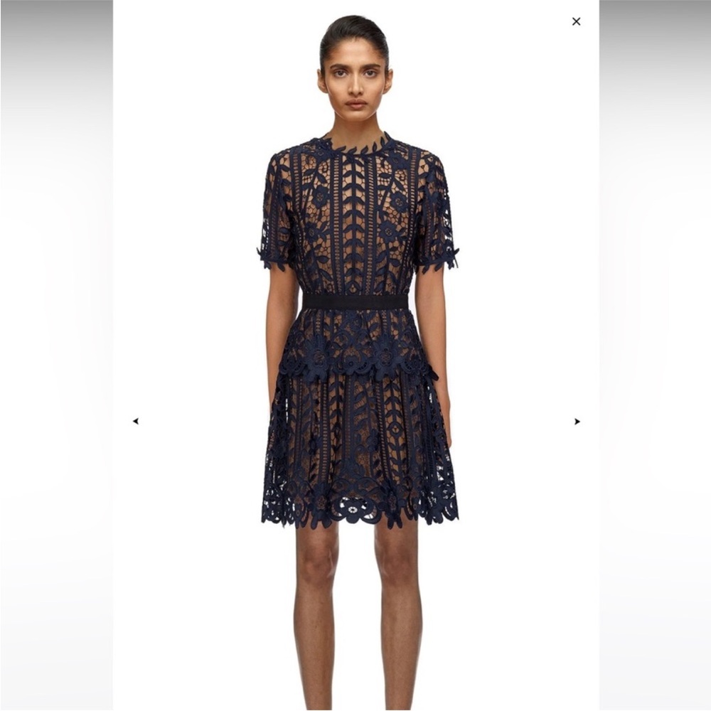 Aqua Lace Dress